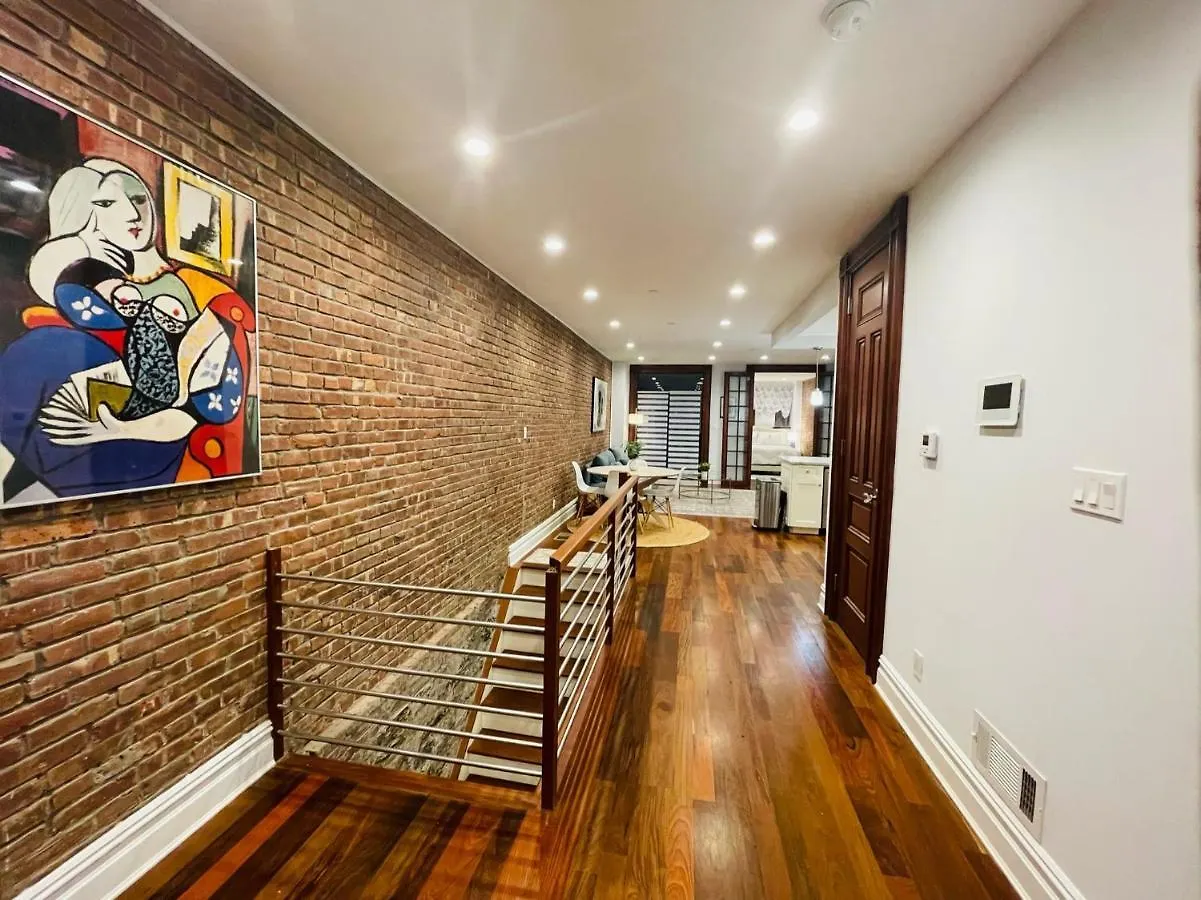 Historic Brownstone - Newly Renovated Brownstone On Historic Street With Outdoor Space New York United States